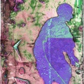 CopperPaintDrapedWorkPurpleFoil