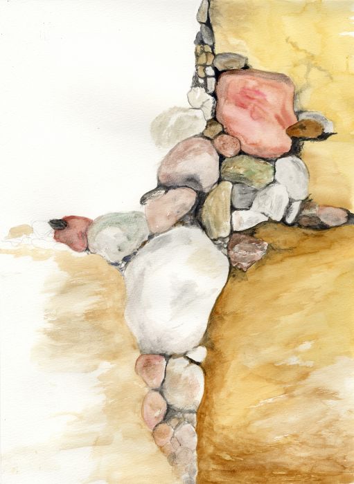 Watercolor Fun with Rocks Scan 1